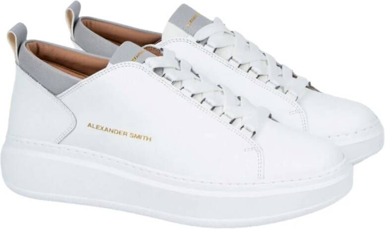 Alexander Smith Witte Wembley Sneakers White Heren