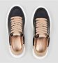 Autry Bicolor Leren Sneakers met Geborduurd Logo Rood Dames - Thumbnail 5