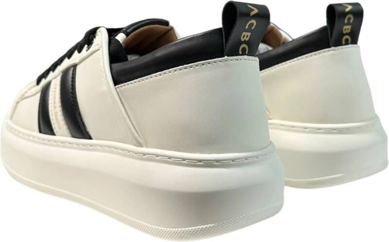 Alexander Smith Zwarte Inzet Sneakers White Heren