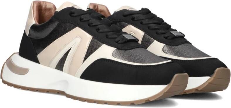 ALEXANDER SMITH Lage Sneakers Dames Hyde Maat: 35 Materiaal: Leer Kleur: Zwart - Foto 3