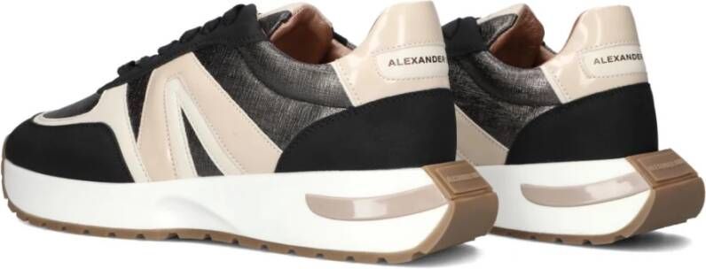 ALEXANDER SMITH Lage Sneakers Dames Hyde Maat: 35 Materiaal: Leer Kleur: Zwart - Foto 4