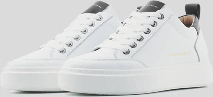 Alexander Smith Zwarte Sneakers Asazbdm-3301 White Heren