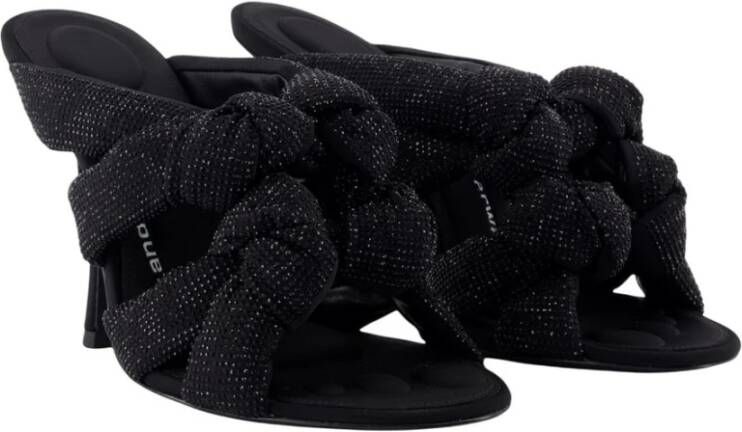 Alexander Wang 105mm Zwarte Nylon Sandalen