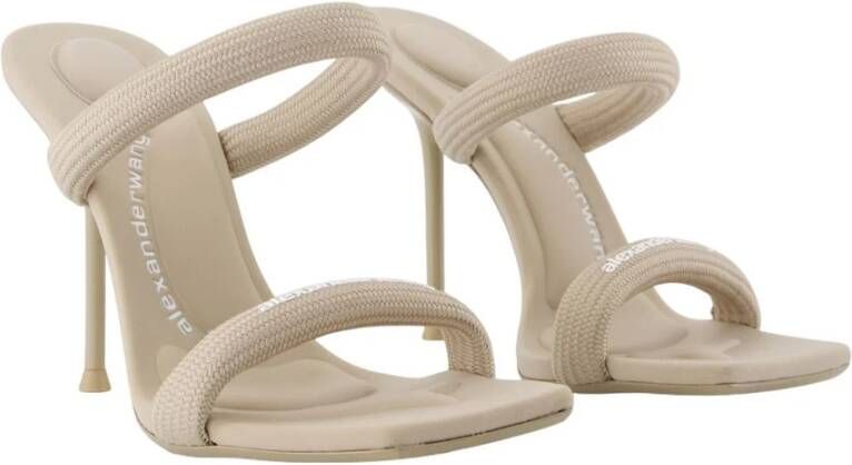 Alexander Wang Beige Tubulaire Band Sandalen