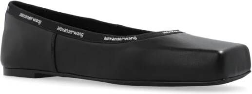 alexander wang Billie leren balletflats Black Dames