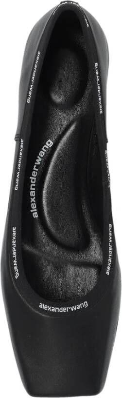 alexander wang Billie leren balletflats Black Dames