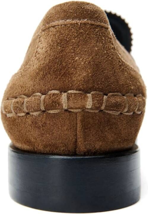 Alexander Wang Bruine Suède Penny Strap Schoenen