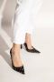 Alexander wang Delphine satin stiletto pumps Zwart Dames - Thumbnail 2