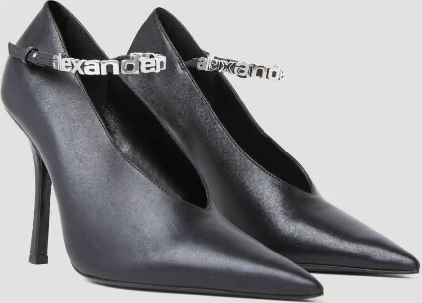 alexander wang Elegante Enkelband Pumps Zwart Dames