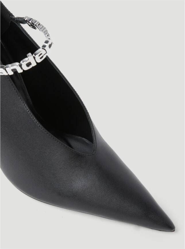 alexander wang Elegante Enkelband Pumps Zwart Dames