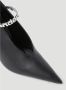 Alexander wang Elegante Enkelband Pumps Zwart Dames - Thumbnail 6