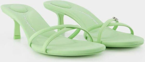 alexander wang Hoge hiel sandalen Groen Dames