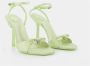 Alexander wang Heldere Vlinder Sandalen Dahlia 105 Bow Green Dames - Thumbnail 2