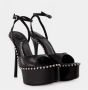 Alexander wang Nova 145 Sandalen Leer Zwart Black Dames - Thumbnail 2