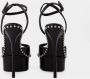 Alexander wang Pumps & high heels Nova 145 Sandals Leather _ Black in zwart - Thumbnail 3