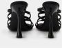 Alexander wang Kristalversierde Nala Mules Black Dames - Thumbnail 5