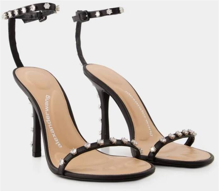 alexander wang Nicki 105 Sandalen Leer Zwart Dames