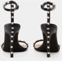 Alexander wang Sandalen Nicki 105 Heeled Sandals Leather Black in zwart - Thumbnail 3