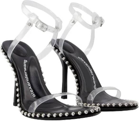 alexander wang Plastic sandals Black Dames