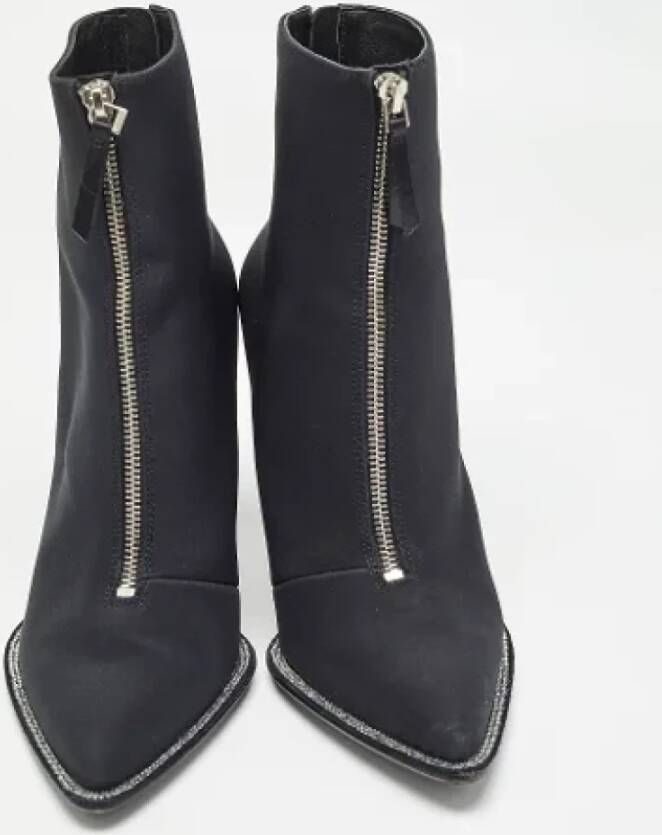 Alexander Wang Pre-owned Canvas boots Black Dames