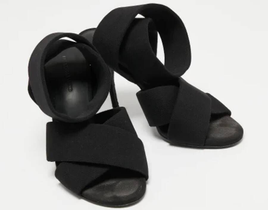 Alexander Wang Pre-owned Canvas sandals Black Dames