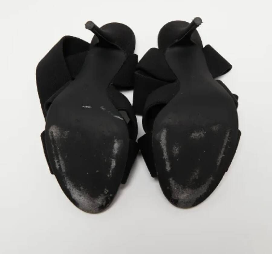 Alexander Wang Pre-owned Canvas sandals Black Dames
