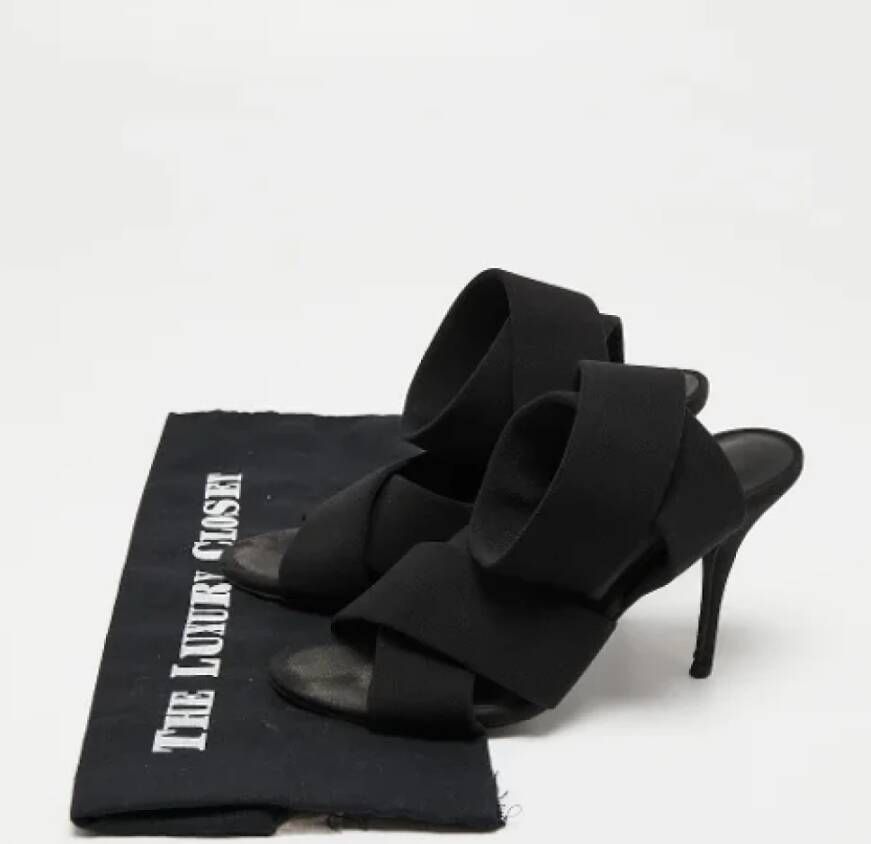 Alexander Wang Pre-owned Canvas sandals Black Dames