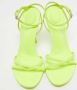 Alexander Wang Pre-owned Fabric sandals Green Dames - Thumbnail 3