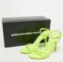 Alexander Wang Pre-owned Fabric sandals Green Dames - Thumbnail 9