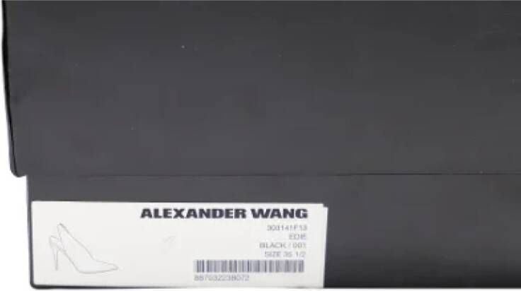 Alexander Wang Pre-owned Leather heels Black Dames