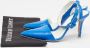Alexander Wang Pre-owned Leather heels Blue Dames - Thumbnail 9