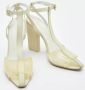 Alexander Wang Pre-owned Leather heels Yellow Dames - Thumbnail 4