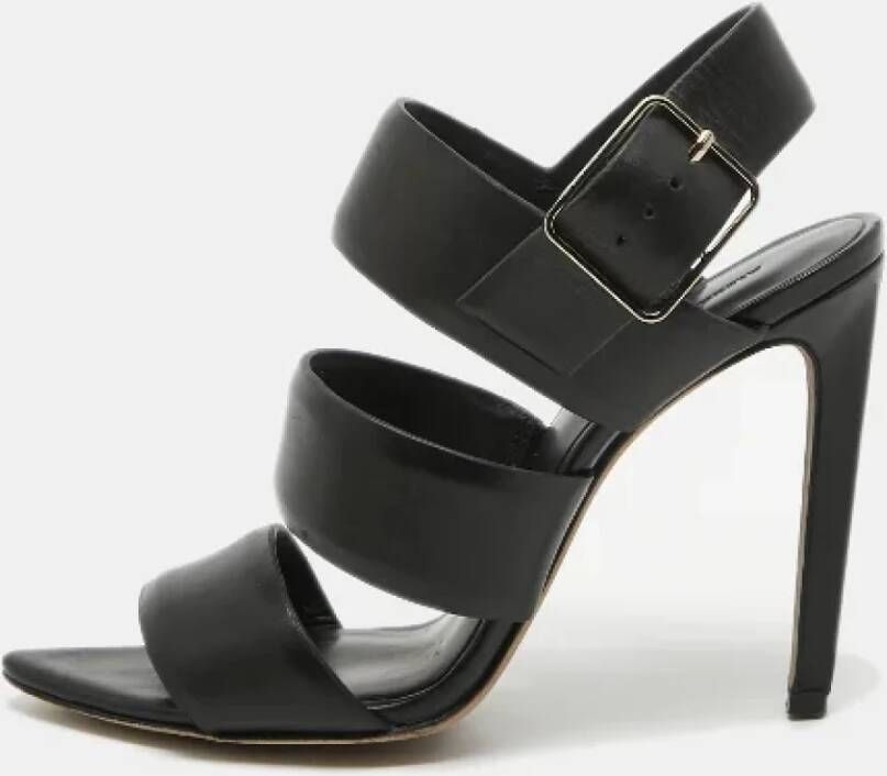 Alexander Wang Pre-owned Leather sandals Black Dames