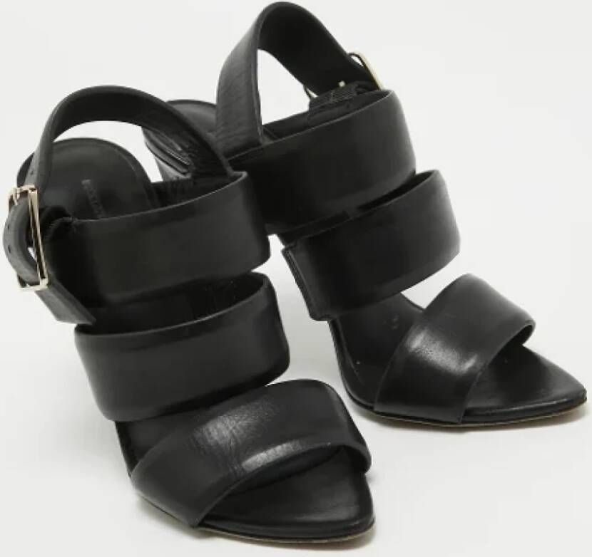 Alexander Wang Pre-owned Leather sandals Black Dames