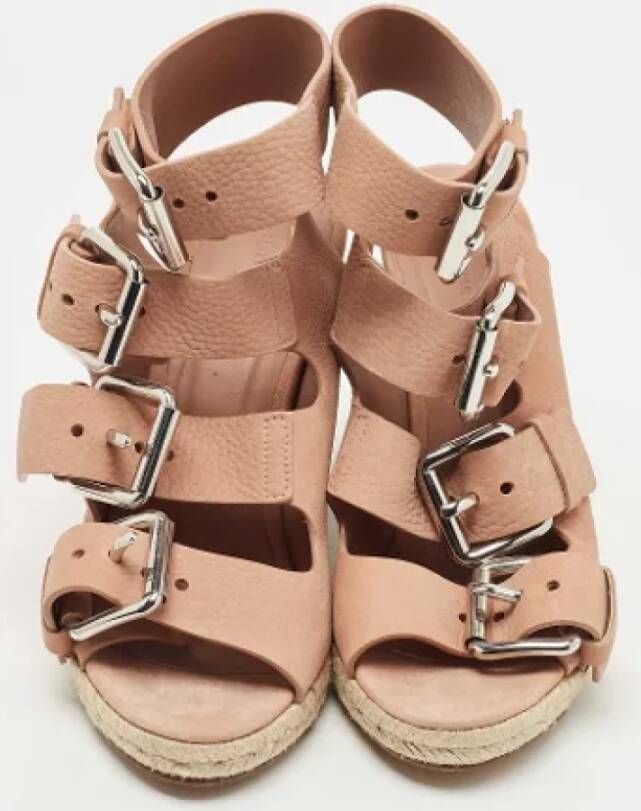 Alexander Wang Pre-owned Leather sandals Pink Dames