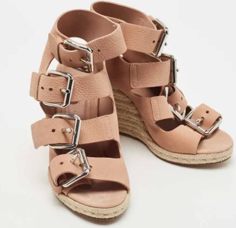 Alexander Wang Pre-owned Leather sandals Pink Dames