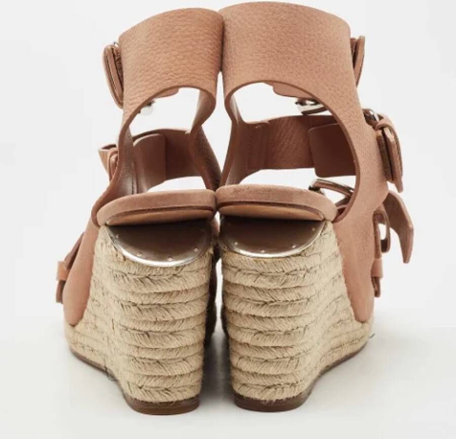 Alexander Wang Pre-owned Leather sandals Pink Dames