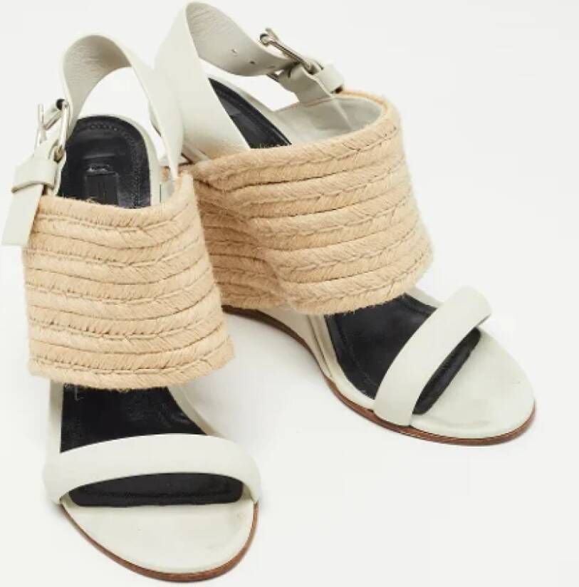 Alexander Wang Pre-owned Leather sandals White Dames