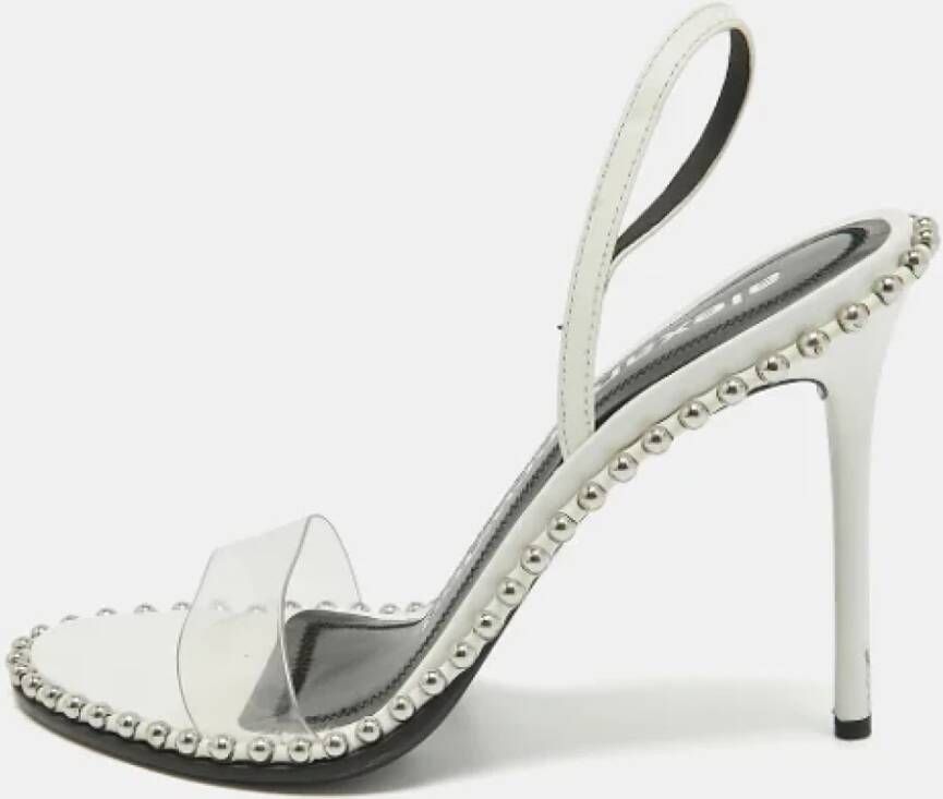Alexander Wang Pre-owned Leather sandals White Dames
