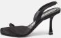 Alexander Wang Pre-owned Satin sandals Black Dames - Thumbnail 2