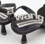 Alexander Wang Pre-owned Satin sandals Black Dames - Thumbnail 6
