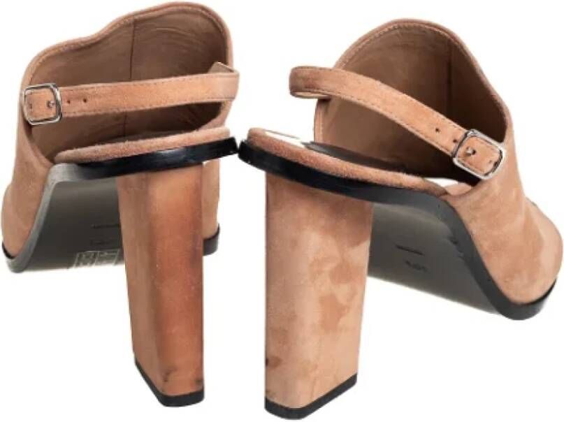 Alexander Wang Pre-owned Suede sandals Beige Dames