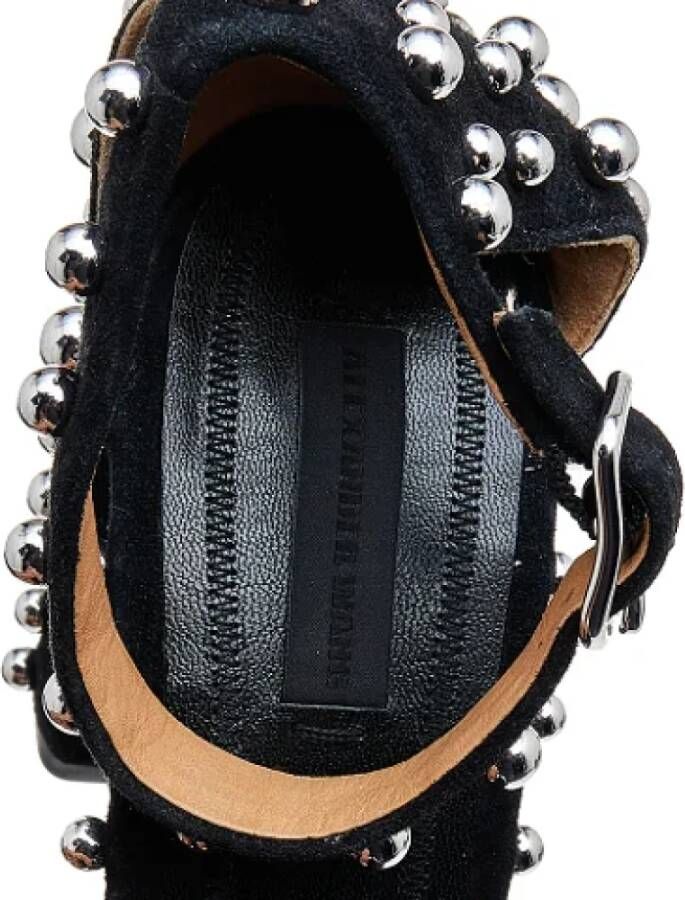Alexander Wang Pre-owned Suede sandals Black Dames