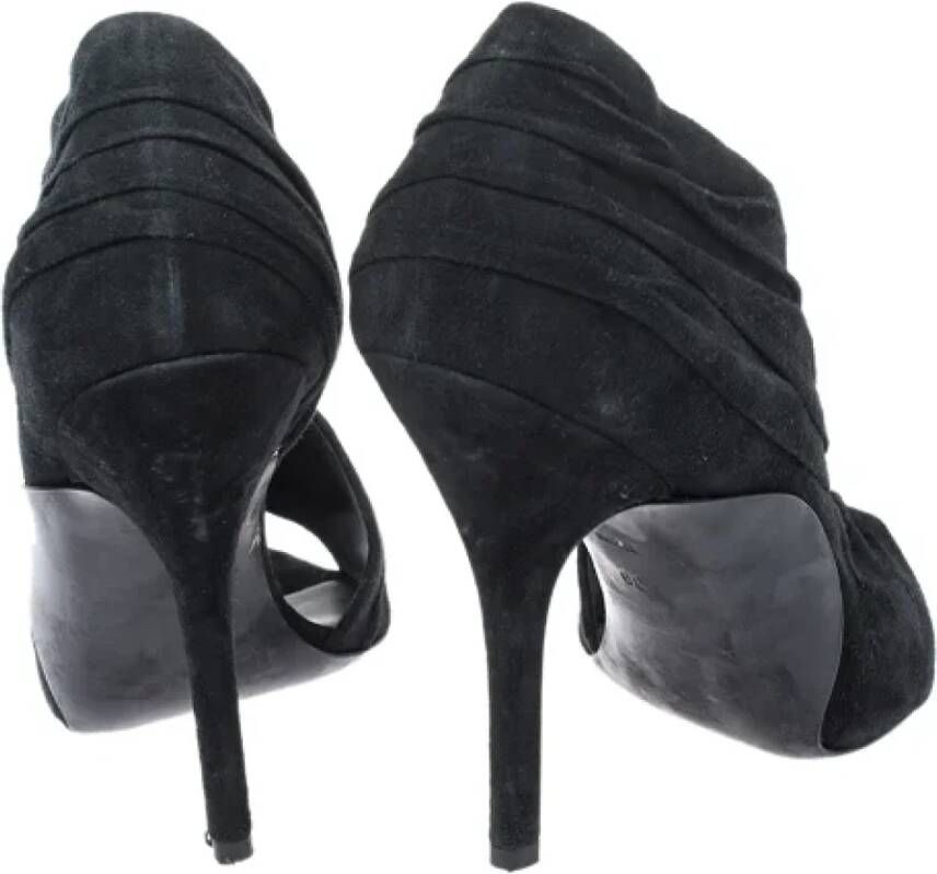 Alexander Wang Pre-owned Suede sandals Black Dames