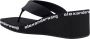 Alexander wang Zwarte Sandalen met Logo en Vierkante Neus Black Dames - Thumbnail 3