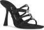 Alexander wang Kristalversierde Nala Mules Black Dames - Thumbnail 2