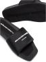 Alexander wang Zwarte Nylon Pool Slides Black Dames - Thumbnail 2