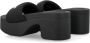 Alexander wang Zwarte Hak Platform Slide Black Dames - Thumbnail 4