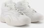 Alexander wang Witte Leren Hoop Sneakers Suède Kalfsleer White Dames - Thumbnail 2