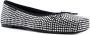 Alexander wang Zwarte Ballerinas met Vierkante Neus en Frontstrik Multicolor Dames - Thumbnail 3